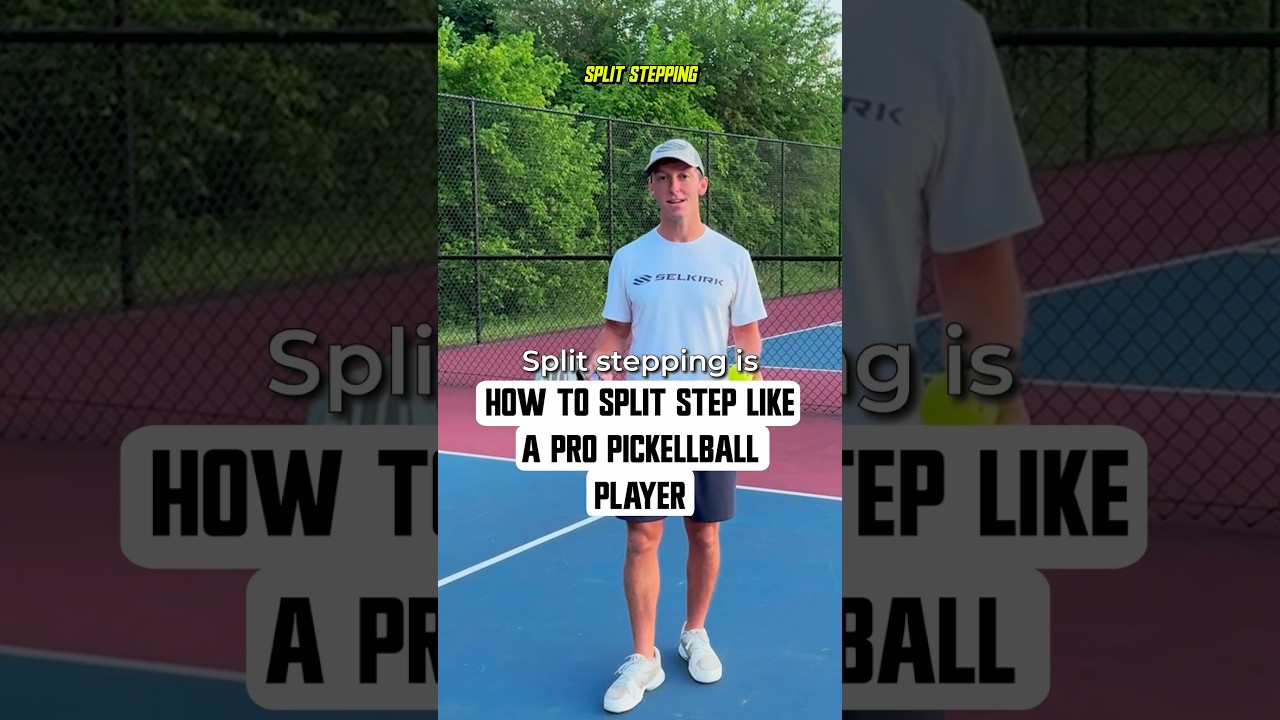 How To Split Step Like A Pickleball Pro
