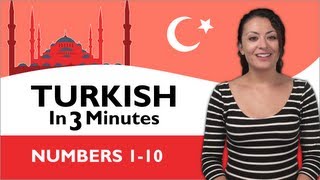 איך לספור עד 10 בטורקית