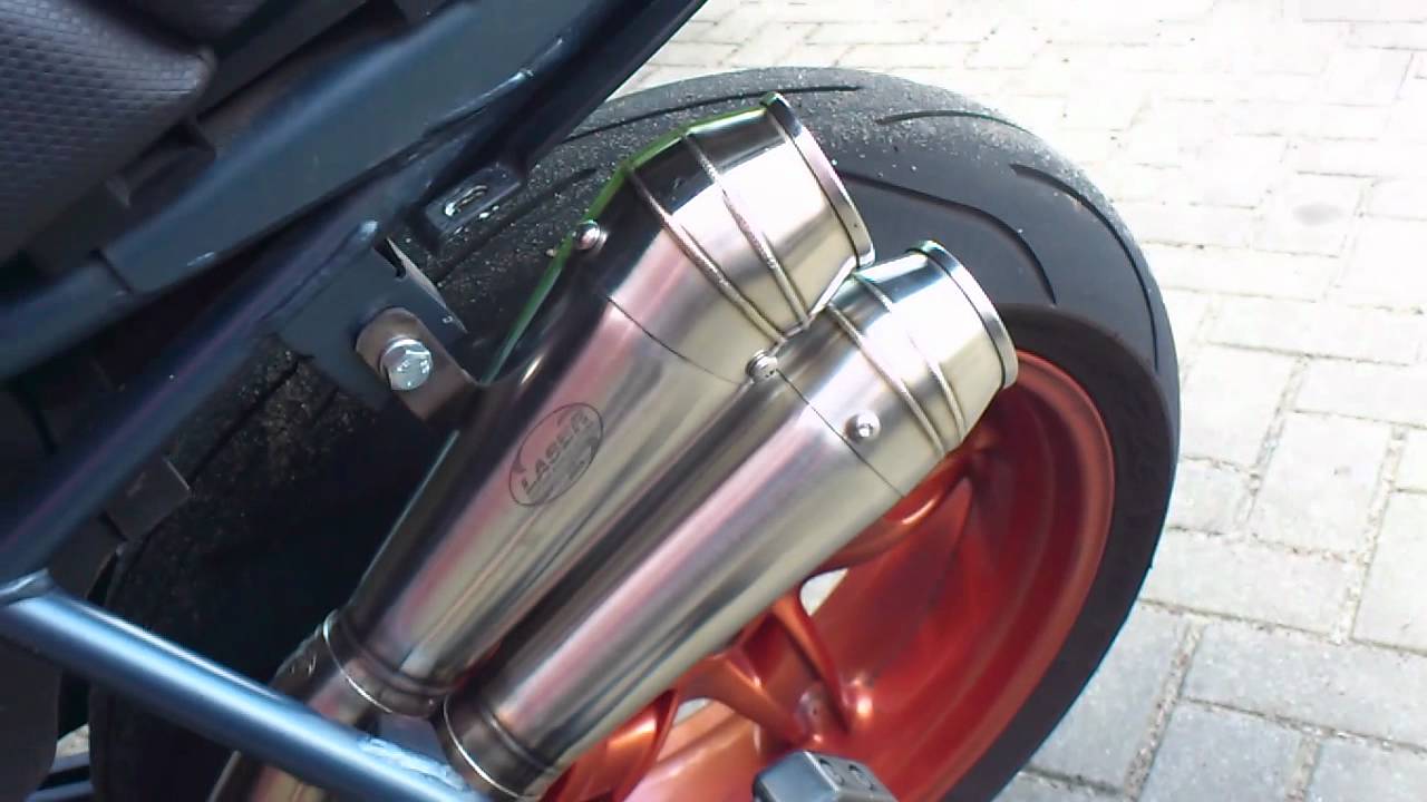 Exhaust sound of bmw r1150r #5