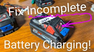 How to Fix Incomplete Battery Charging with a Balancing Charger