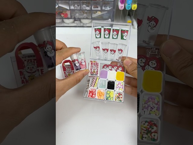 🍦🏪🍦I Opened a Mini Mixue Shop 🍦DIY Cute Drink Store! #shorts