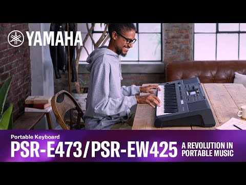 Vidéo Yamaha Portable Keyboard PSR-E473/PSR-EW425