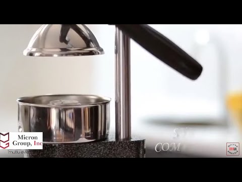 Micron Pro-Model Citrus Juicer Hand Press