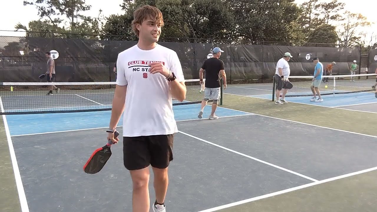 PRECISE DROPS & AGRESSIVE DINKS! 4.5 Pickleball Game at Midway Park in Myrtle Beach, SC