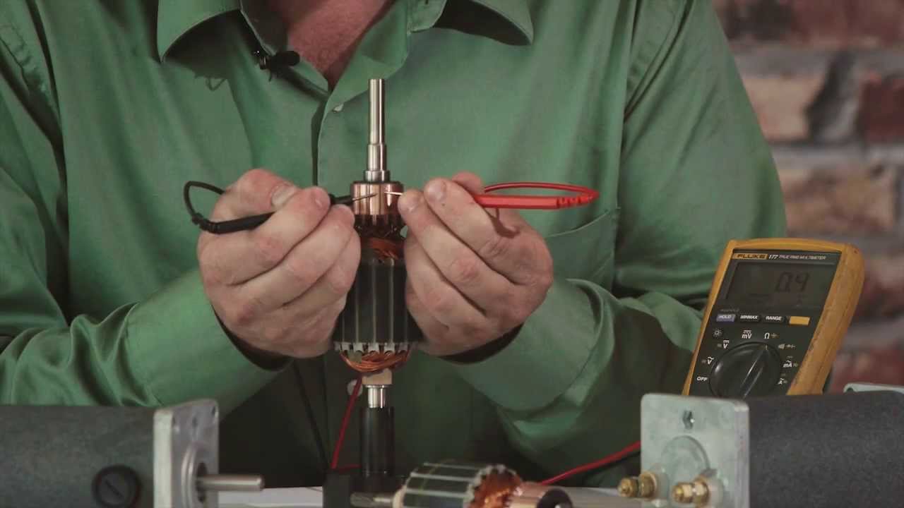 Groschopp Tech Tips: How to Check for a Damaged Armature ... 4 ohm wiring diagram 