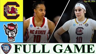NC State vs South Carolina FULL GAME | Apr 05,2024 | NCAA Women's Basketball Championship| NCAA