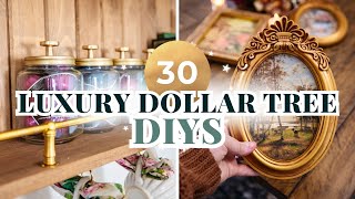 30 DIY Luxury Home Decor Dollar Tree Dupes