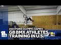 British BMX Olympians training in US for Paris Games