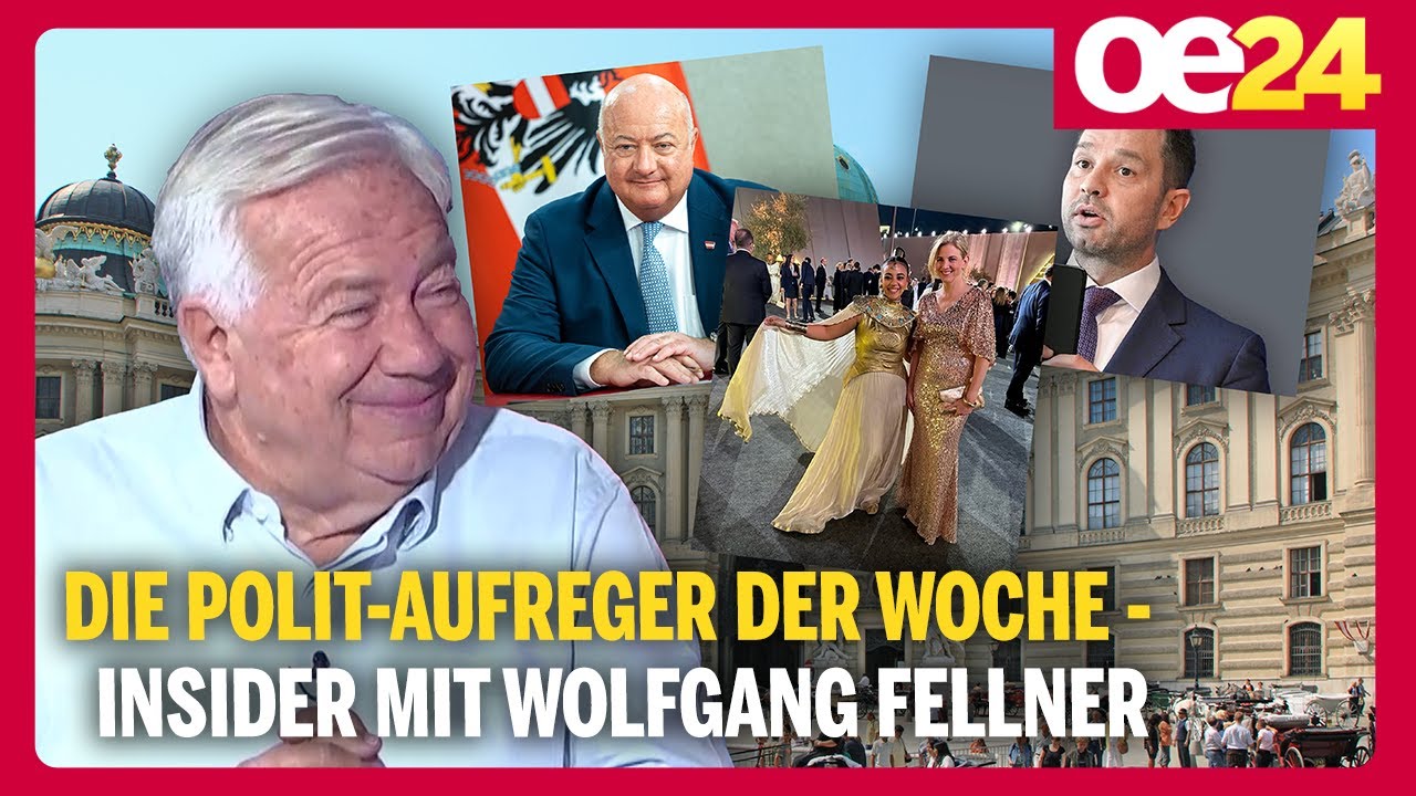 Die Polit-Aufreger der Woche - oe24.TV-Insider mit Wolfgang Fellner