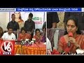 V6 : MP Kavitha praises homeopathy medicines, satires on allopathy