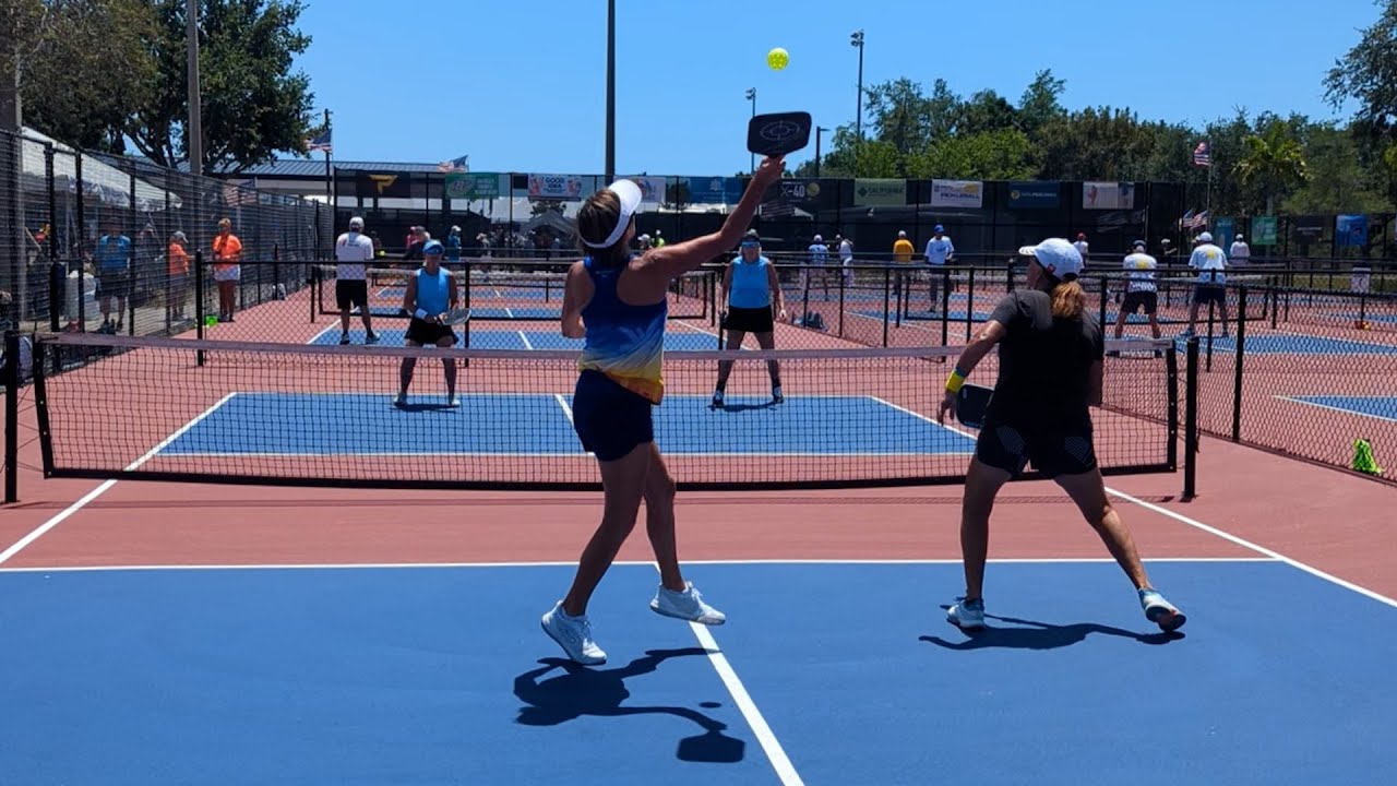 Women's 60+ Pickleball at US Open 2024