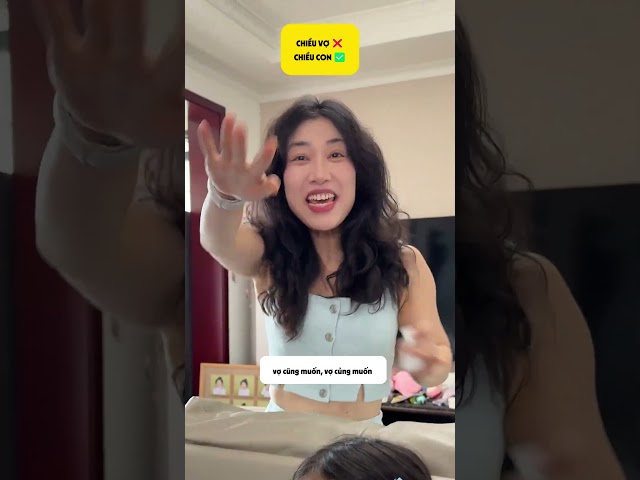Lại là ông bố chiều con hơn chiều vợ