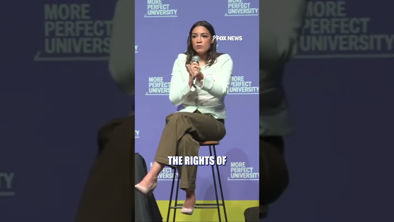 AOC backs trans rights because she is a 'girl's girl' #shorts #AOC #foxnews