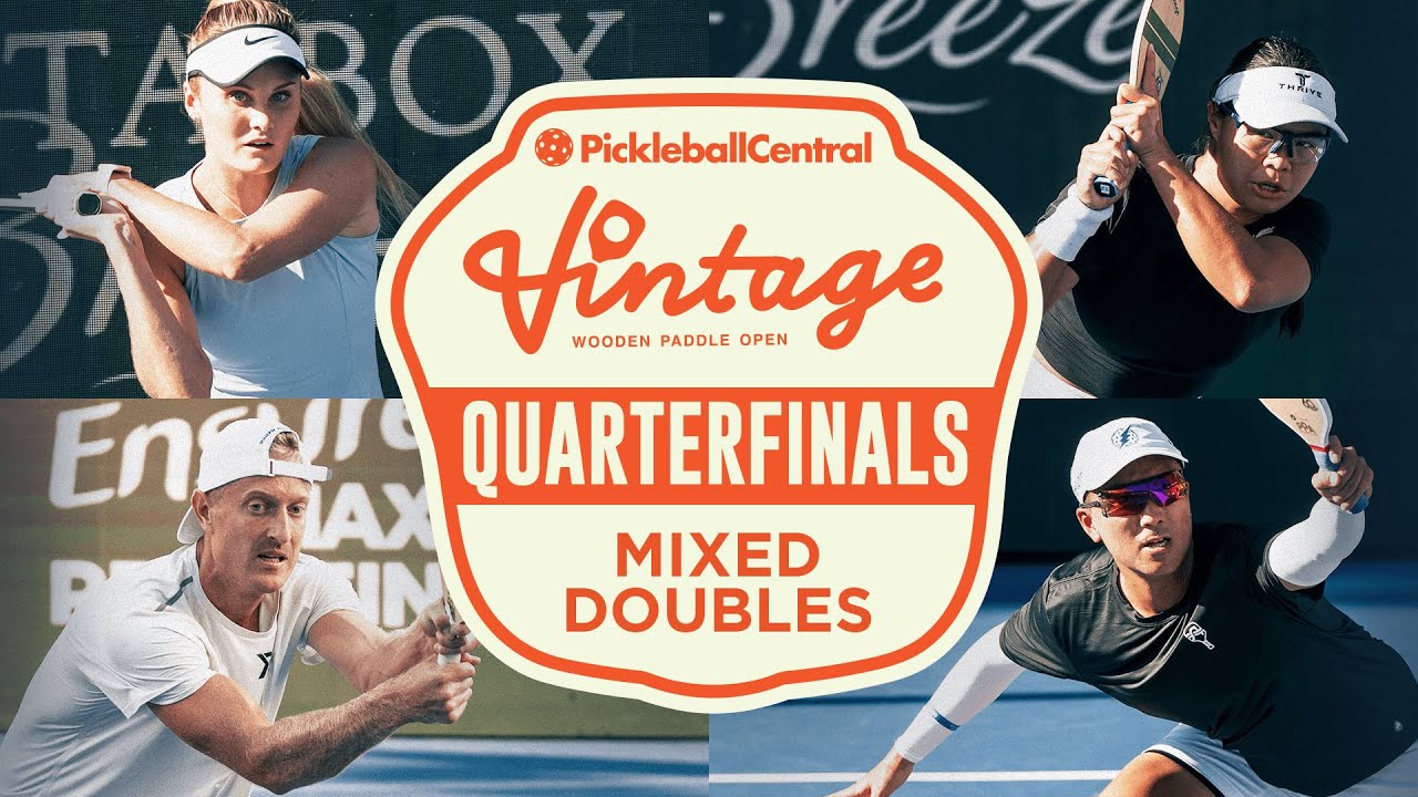 Sleeth/Newman vs Parker/Ge at the Pickleball Central Sacramento Vintage Open