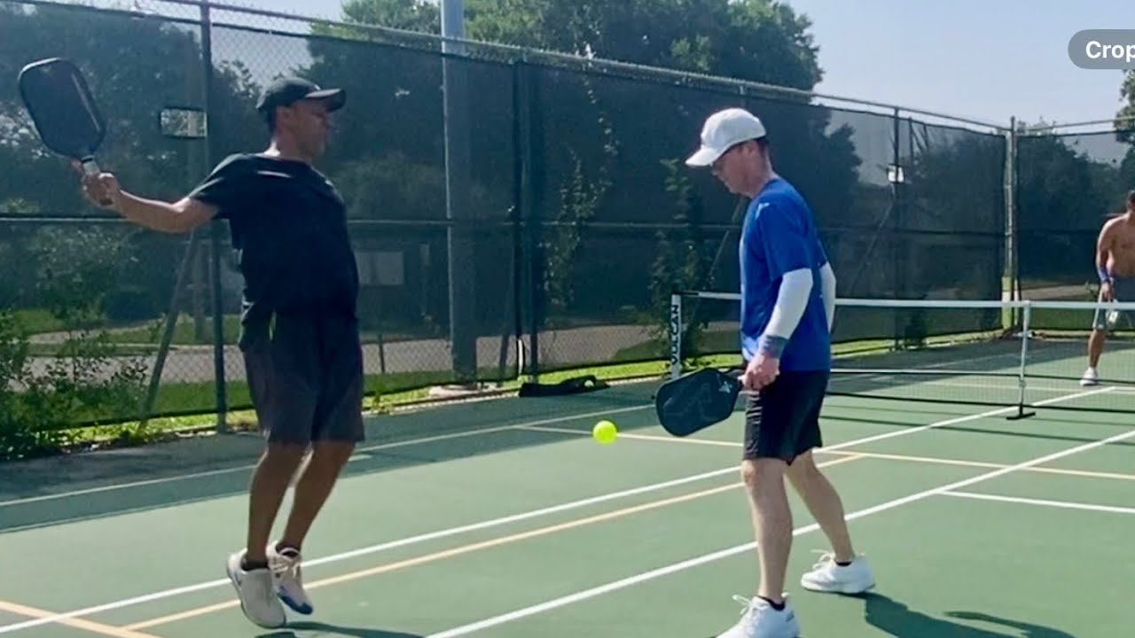 Some Clips of the Final Match: Dale/Shawon x Ahmed/Made, Memorial Day Advance Pickleball Shuffling