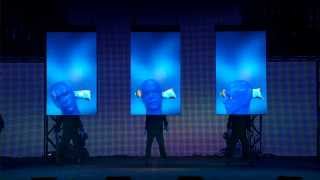 BLUE MAN GROUP at the Astor Place Theatre