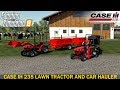 CASE IH 235 lawn Tractor and Car Hauler Mod Pack v2.0