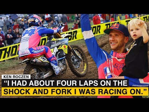 I had about four laps on the shock and fork I was racing on. - Ken Roczen on High Point