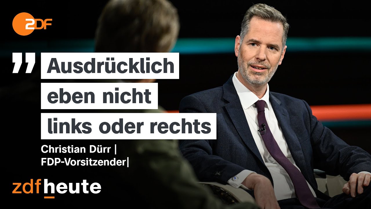 Radikale Mitte: Rettet der neue Slogan die FDP? | Markus Lanz vom 09. Oktober 2025