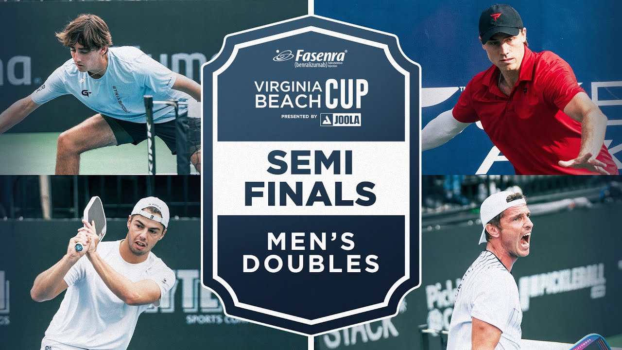 Johns/Tardio v Alshon/Daescu at the Fasenra Virginia Beach Cup presented by Joola