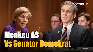 Scott Bessent Balas Elizabeth Warren, Panas! Debat Utang, Pajak, dan Inflasi AS