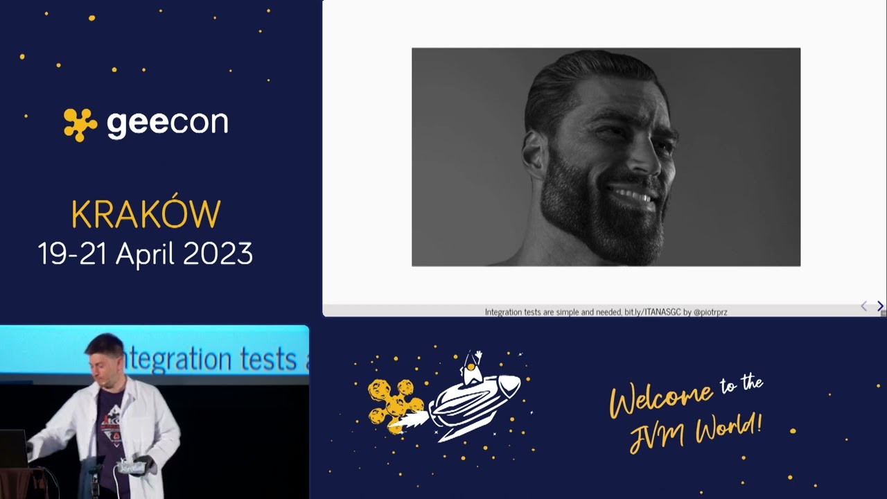 GeeCON 2023: Piotr Przybył - Integration tests are needed and simple