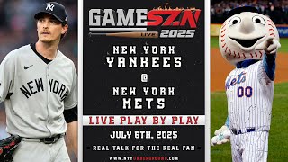 🔥LIVE Yankees vs. Mets Play-by-Play: METS GO FOR SWEEP (07/06/25)
