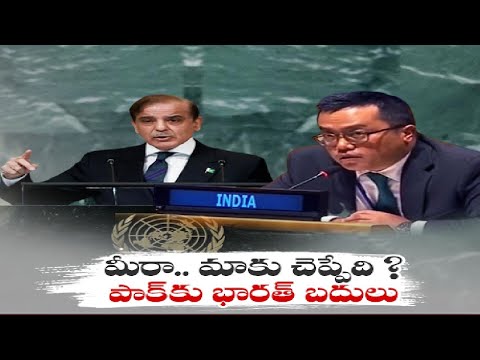 India has strong reply to Pakistan at the UN platform India has strong reply to Pakistan at the UN platform