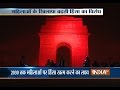 India Gate lights up in orange to raise awareness on ending violence against women