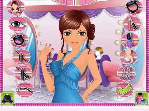 Beauty Salon Makeover! (Girlsgogames.com) - YouTube
