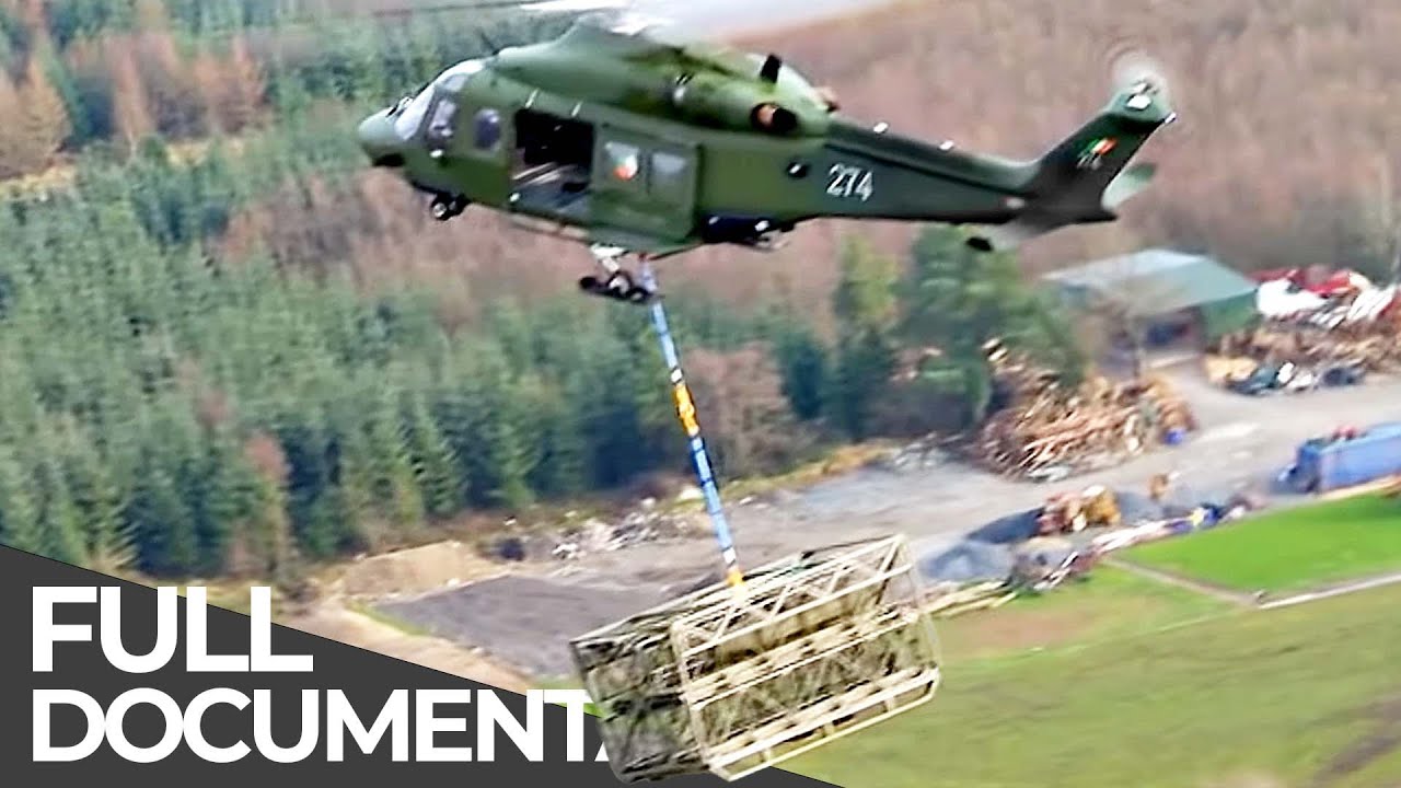 Flying a Huge Engineering Bridge via Helicopter | Mega Air | Free Documentary
