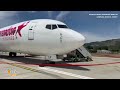 Corendon Airlines Boeing 737 Lands Safely After Front Tyre Burst in Turkey | News9  - 01:30 min - News - Video