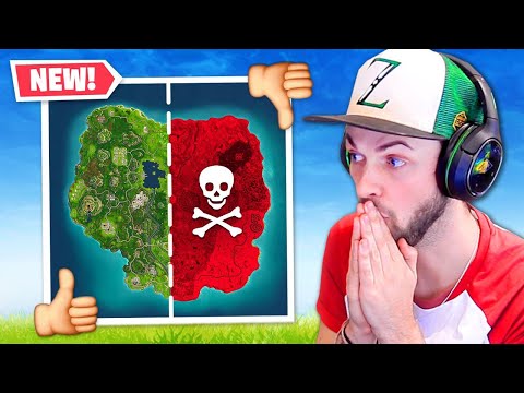 Fortnite but HALF the map is BANNED!