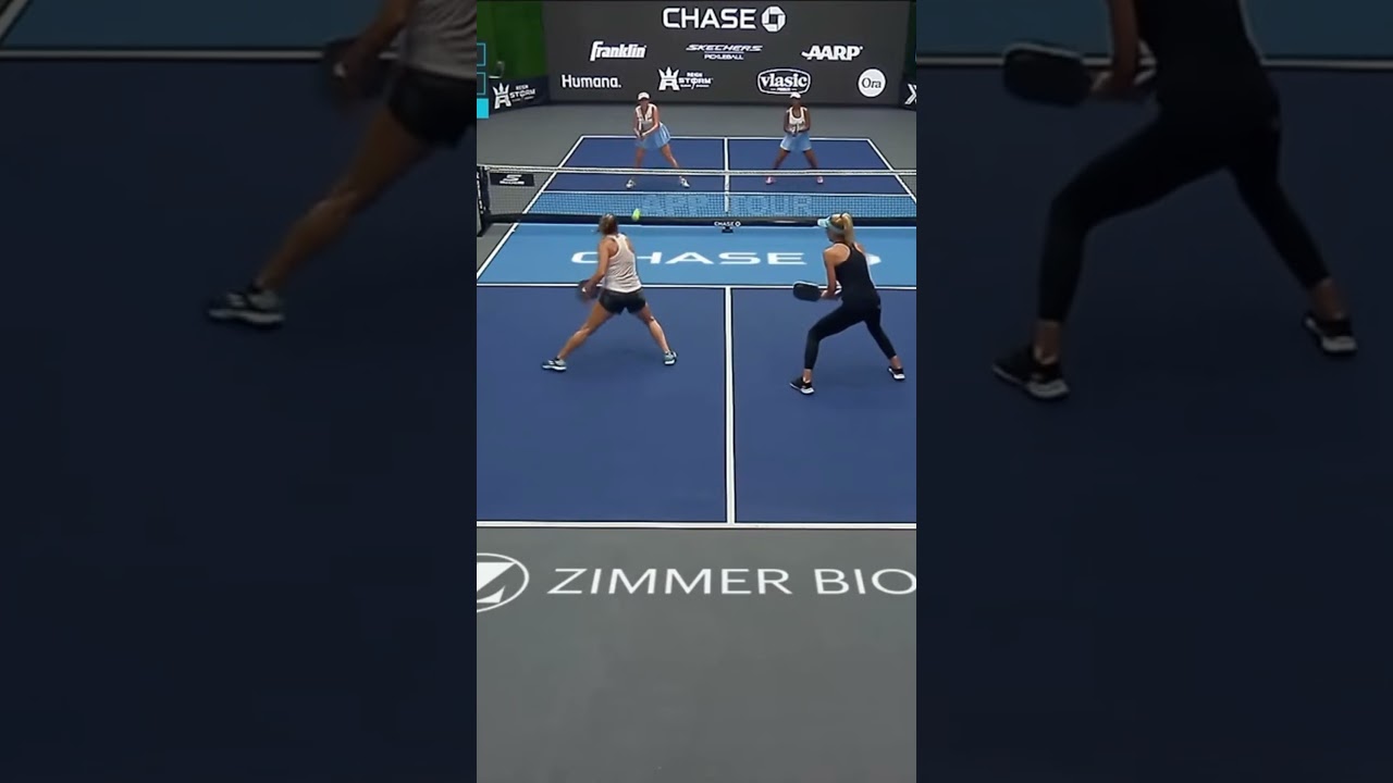 2024 Chase APP Miami-Castillo/Radzikowska vs. Johnson/Rane (3) #shorts #pickleball