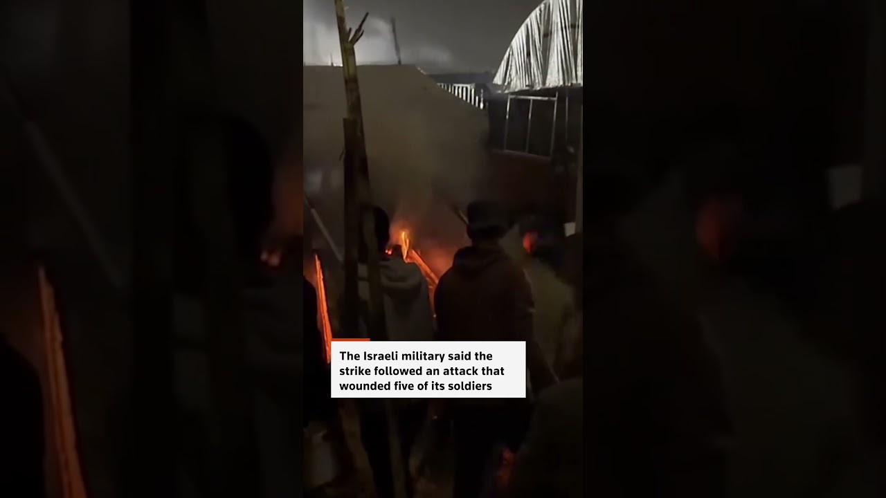 Fires rage after Israeli strike on Gaza encampment | REUTERS