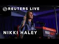 LIVE: Nikki Haley speaks after Donald Trump wins New Hampshire primary