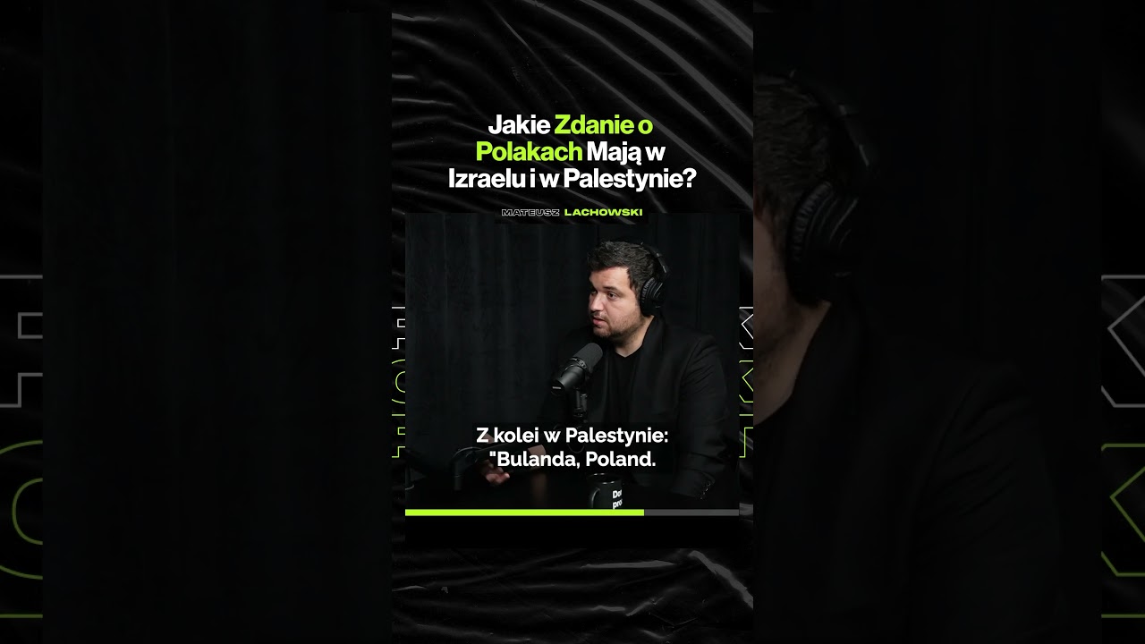 Jakie Zdanie o Polakach Mają w Izraelu i Palestynie? – ft.@Mateusz_Lachowski_Korespondent