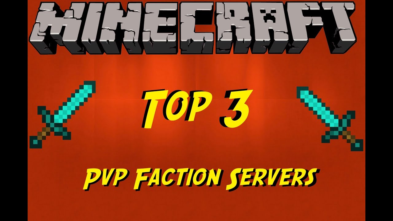 Minecraft Top 3 PvP Faction Servers 1 8 YouTube