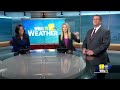 Weather Talk: First chance for snow on the horizon(WBAL) - 02:18 min - News - Video