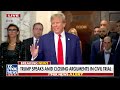 Trump sounds off amid fraud trial closing arguments: They should pay ME damages  - 02:47 min - News - Video