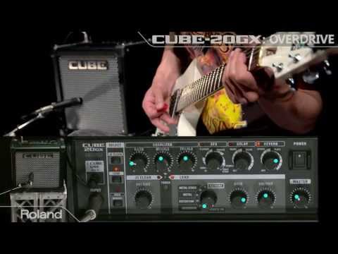 video Roland CUBE-20GX Guitar Amplifier