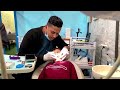 Gaza dentist practices out of tent after clinic destroyed | REUTERS  - 01:05 min - News - Video