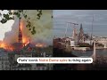 New Notre Dame spire rises in Paris  - 00:38 min - News - Video