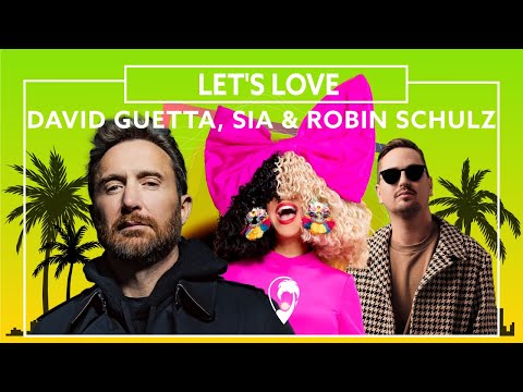 David Guetta & Sia - Let's Love (Robin Schulz Remix) [Lyric Video]