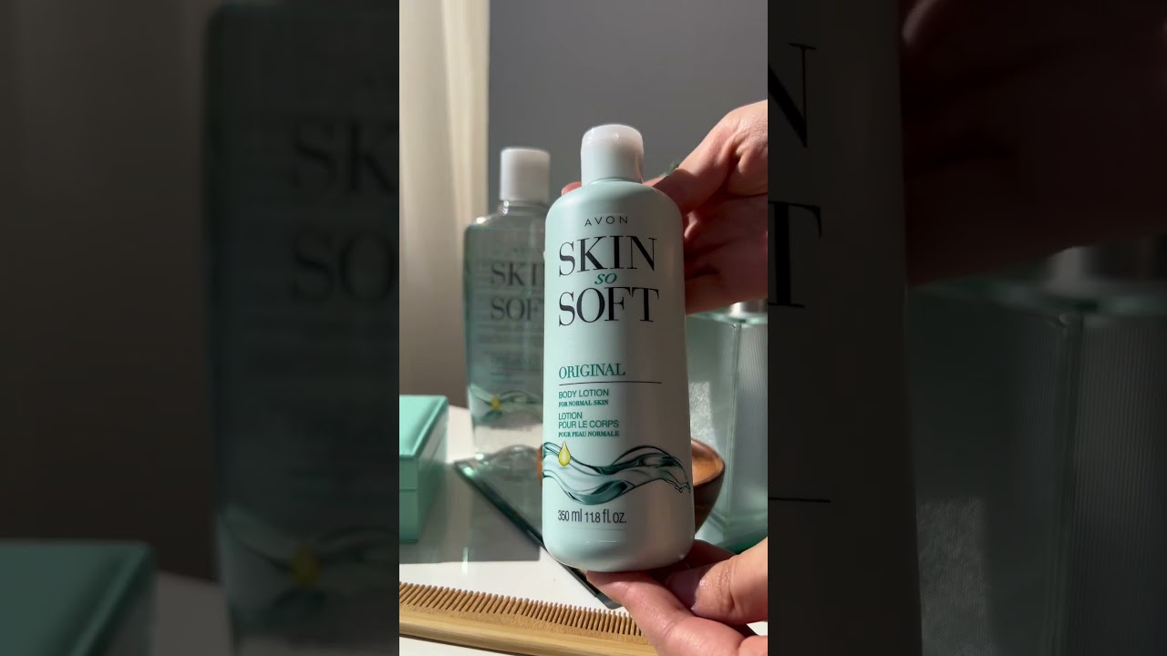 Our Skin So Soft Body Lotion is here to keep your skin soft all year 🫧 #avon #skinsosoft