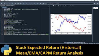 Python: Expected Returns (Finance/Risk Management) using PyPortfolioOpt