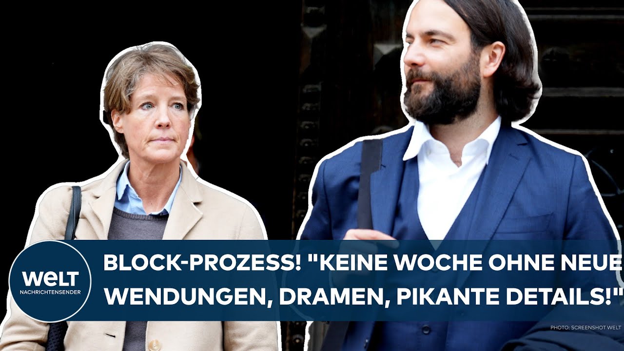 HAMBURG: Block-Prozess! "Keine Woche ohne neue Wendungen, Dramen, pikante Details!"