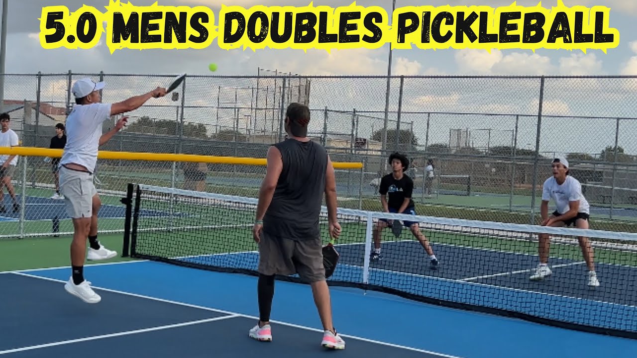 5.0 Mens Doubles Pickleball | Whispering Pines Park | Port St. Lucie Florida