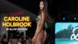Caroline Holbrook in Slow Motion Miami Swim Week | Model Video Video HD