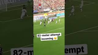 What are the odds 🤯 – 82-Metre goal?!